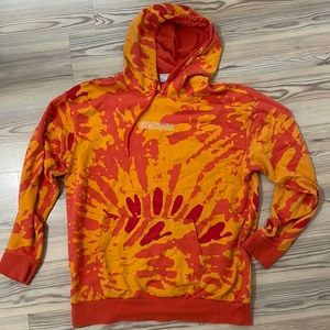 Gymshark Colour Burst Hoodie - orange print